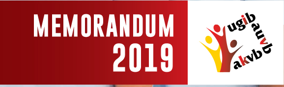 Mémorandum 2019 de l'UGIB Mémorandum 2019 de l'UGIB