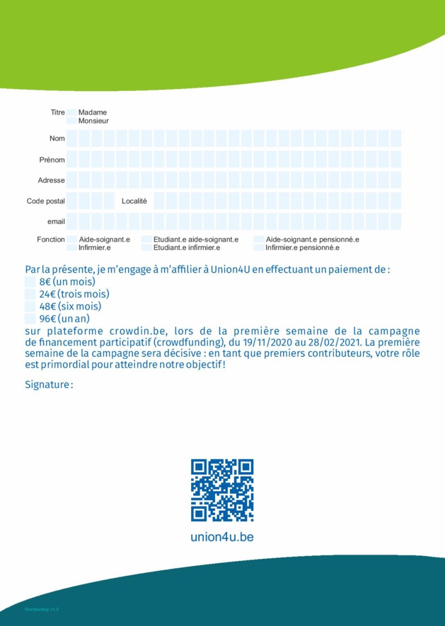 Rejoignez Union4U, votre syndicat, via notre campagne de financement participatif (crowdfunding) !