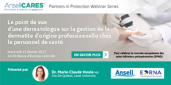 15 février - Webinaire Ansell / EORNA - Journée internationale des infirmières de bloc opératoire