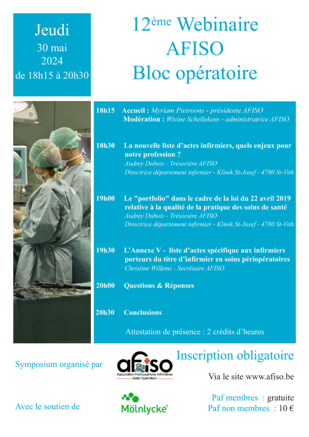 Les présentations du 12ème Webinaire AFISO du jeudi 30 mai 2024 Les présentations du 12ème Webinaire AFISO du jeudi 30 mai 2024