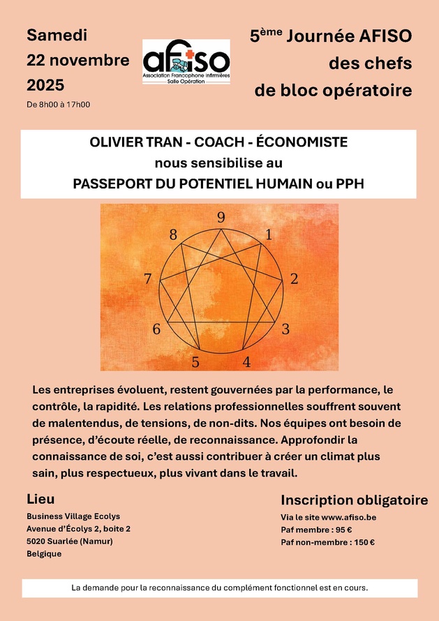 Samedi 22 novembre 2025 - Journée des chefs AFISO Samedi 22 novembre 2025 - Journée des chefs AFISO