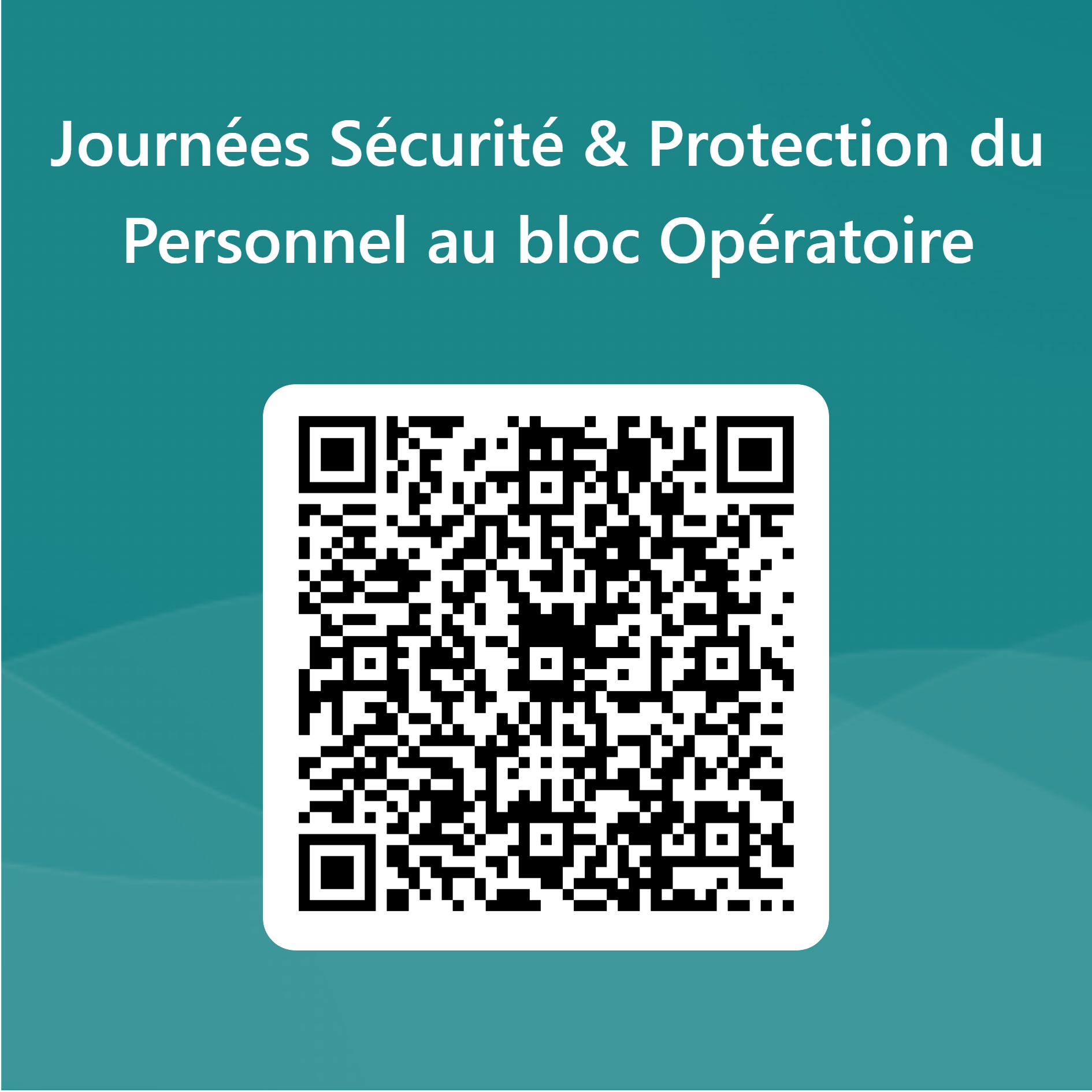 Bouge du 11 au 13 avril - Venez vous former à la gestion des risques en salle d'opération Bouge du 11 au 13 avril - Venez vous former à la gestion des risques en salle d'opération