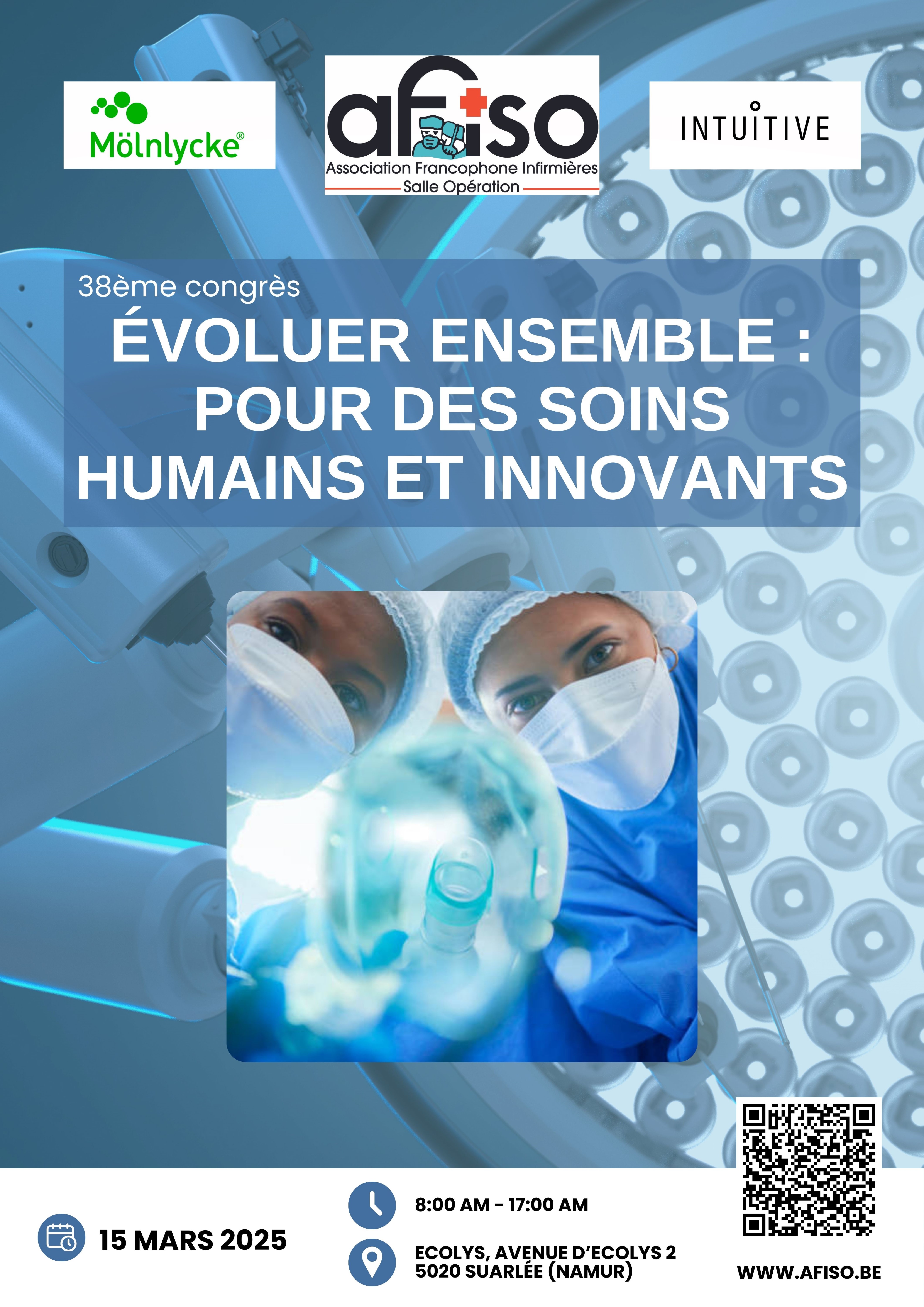 Le samedi 15 mars 2025, l'AFISO organise son 38ème congrès à Ecolys (Namur) Le samedi 15 mars 2025, l'AFISO organise son 38ème congrès à Ecolys (Namur)