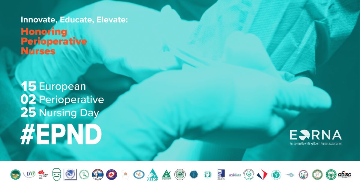 Samedi 15 février - Journée européenne des infirmiers en soins périopératoires (EORNA) Samedi 15 février - Journée européenne des infirmiers en soins périopératoires (EORNA)