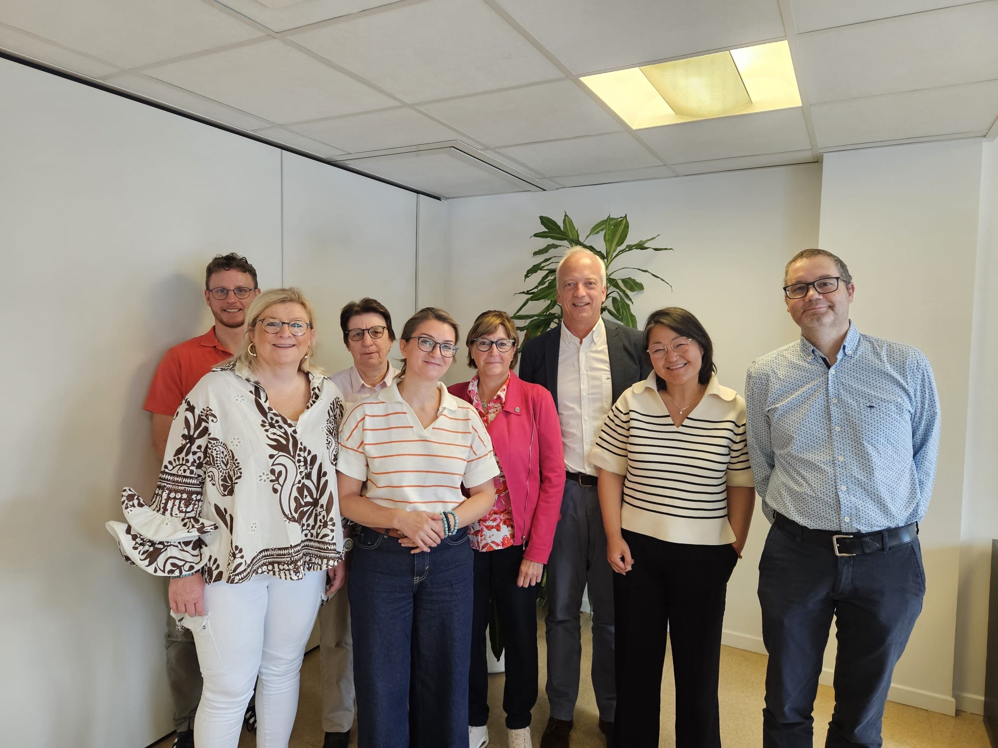 L'AFISO était présente avec l'UGIB chez le Ministre wallon de la santé le 2 septembre dernier